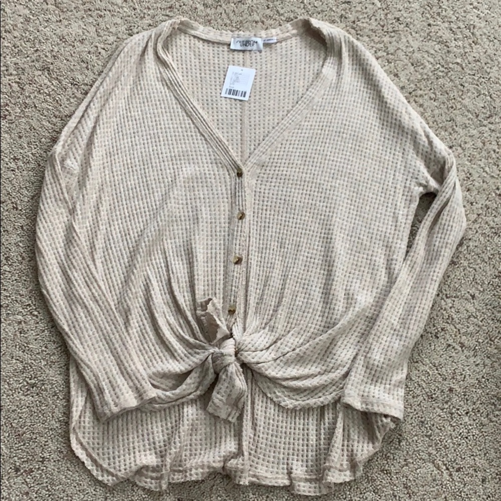 Urban Outfitters thermal Henley size small